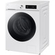 Masina de spalat rufe cu uscator Samsung Bespoke AI WD11DB7B85GWU4, Spalare 11 kg, Uscare 6 kg, 1400 RPM, Clasa D, AI Wash, Auto Dispense, AI Ecobubble, AI Control, Super speed 39 min, WiFi, Alb