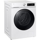 Masina de spalat rufe cu uscator Samsung Bespoke AI WD11DB7B85GWU4, Spalare 11 kg, Uscare 6 kg, 1400 RPM, Clasa D, AI Wash, Auto Dispense, AI Ecobubble, AI Control, Super speed 39 min, WiFi, Alb