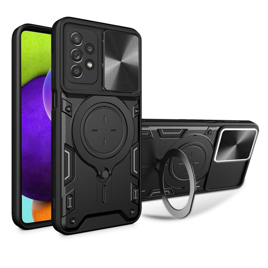 Husa pentru Samsung Galaxy A52 4G / A52 5G / A52s 5G - Techsuit CamGuard Pro - Black