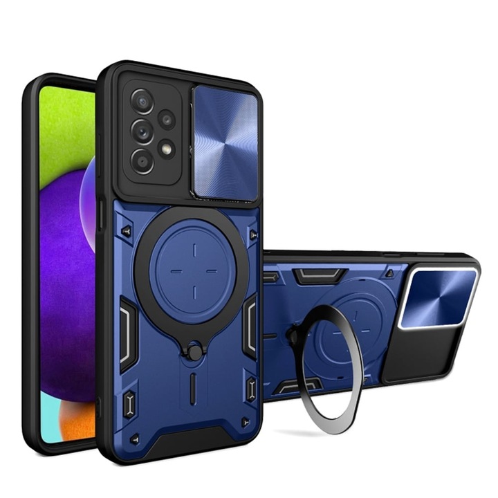 Калъф за Samsung Galaxy A52 4G / A52 5G / A52s 5G - Techsuit CamGuard Pro - Син