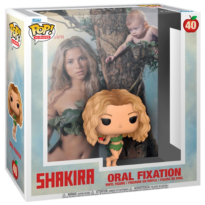 Figurina Funko POP Album Shakira 40 Oral Fixation, editie limitata