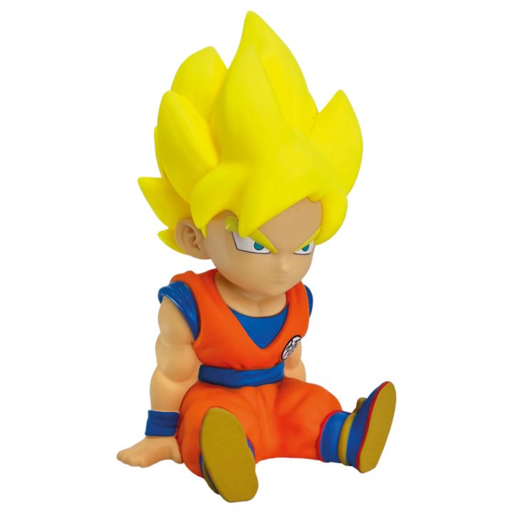 Figurina hucha Son Goku Super Saiyan Dragon Ball Super 15cm
