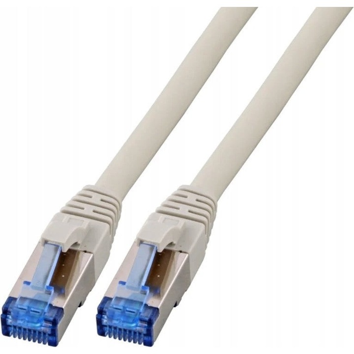 Cablu patch EFB RJ45 S/FTP, Cat.6A, Cat7 TPE, 20 m, Gri