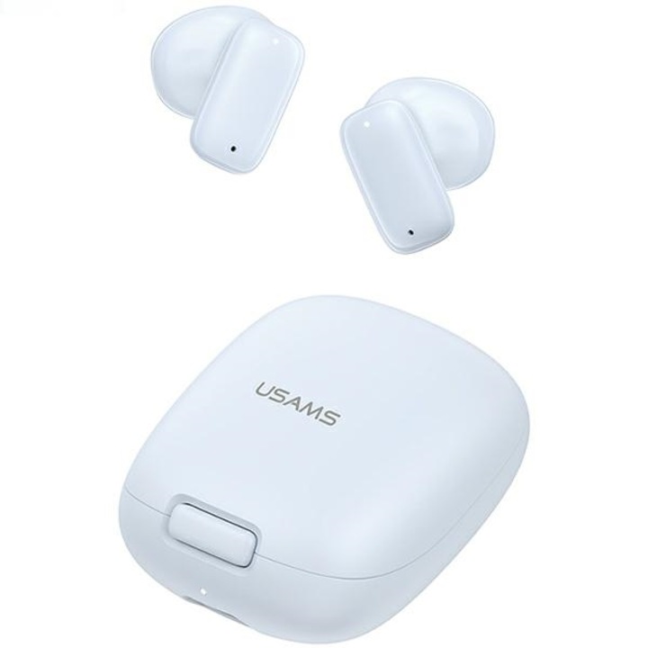 Usams TWS ID vezeték nélküli fülhallgató, Bluetooth 5.3, 13 mm, kék