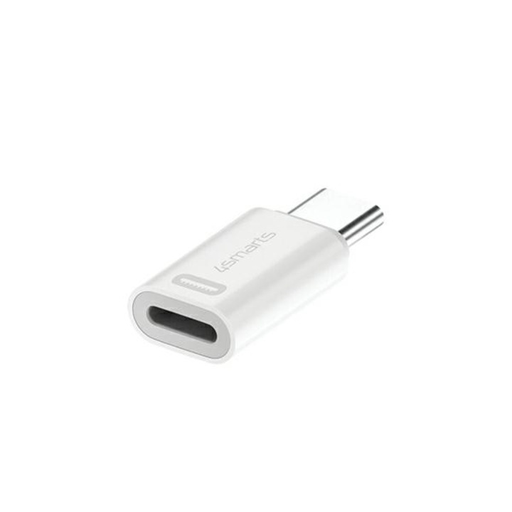 USB-C – Lightning anya adapter 4smarts, 27W, FehFehér
