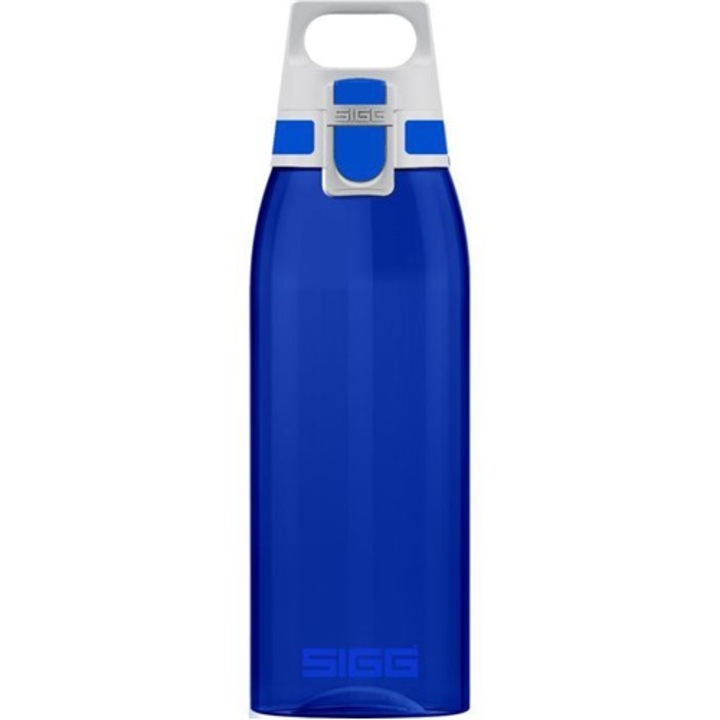 Бутилка SIGG Total Color 1.0L, тритан, синя, 27x8.4см