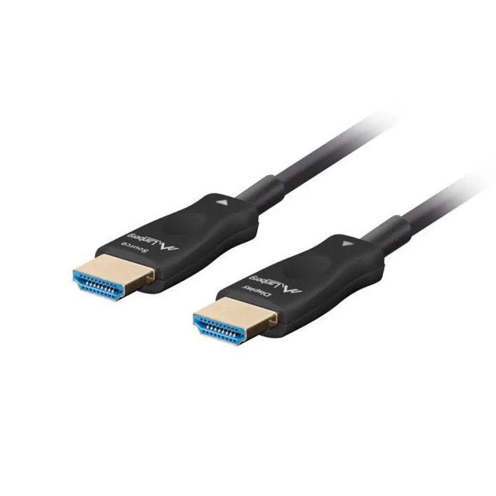 Cablu HDMI M/M v2.1 10 m optic negru AOC