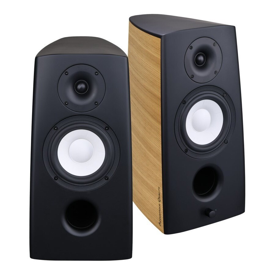 Boxe Acoustique Quality CANTO 3 FORTE, Bluetooth/USB, MDF natural, 2x30W