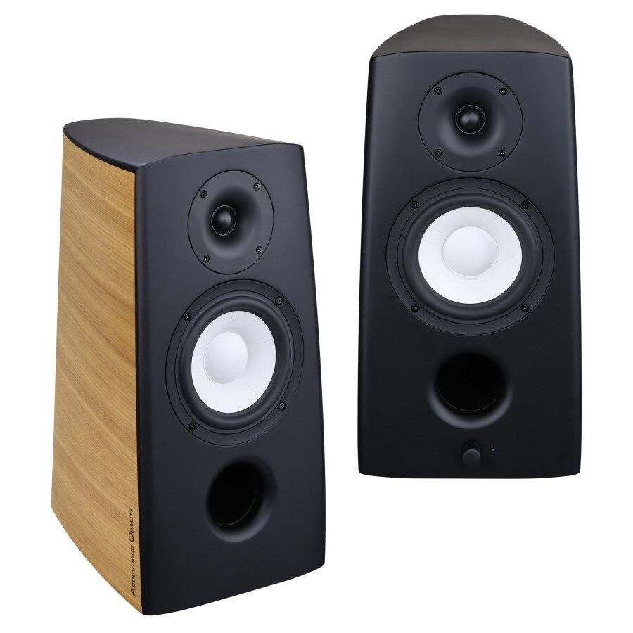 Boxe Acoustique Quality CANTO 3 FORTE, Bluetooth/USB, MDF natural, 2x30W