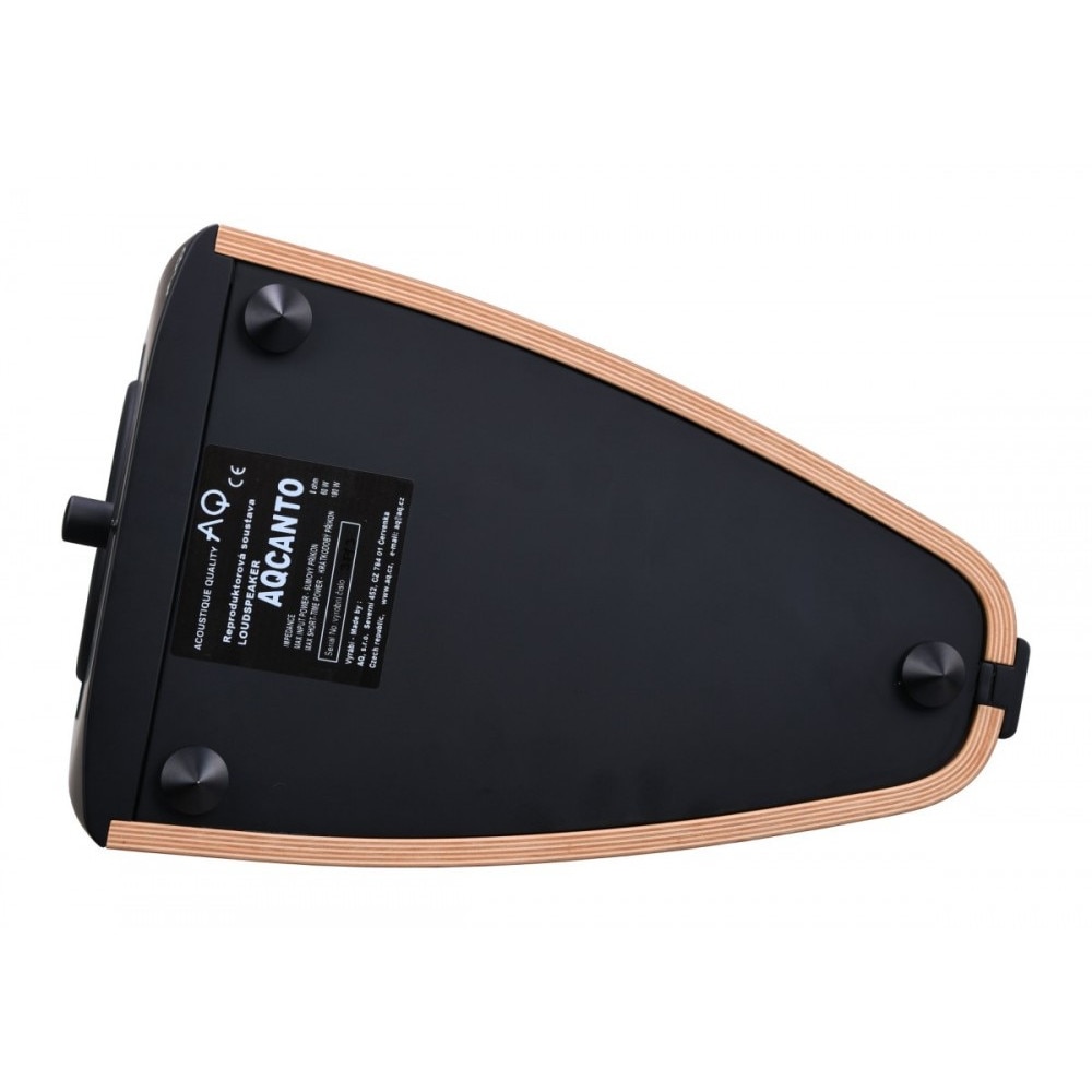 Boxe Acoustique Quality CANTO 3 FORTE, Bluetooth/USB, MDF natural, 2x30W
