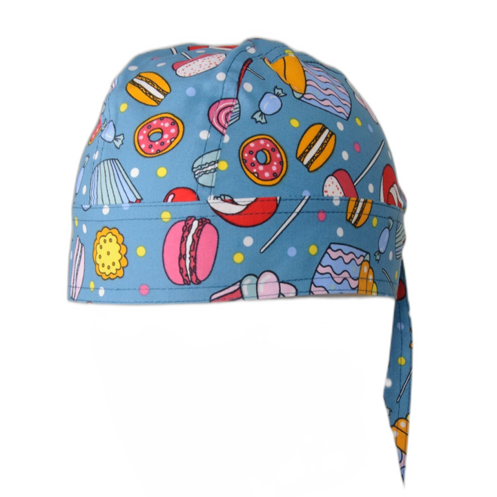 Boneta chirurgicala imprimeu dulciuri cu legatura, Universala