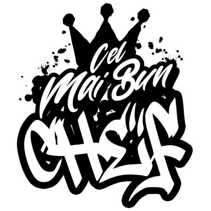 Sticker Pentru Cel Mai Bun chef, Apreciere, Cadou, Rasplata, Multumire cu Margini Albe, PVC Vinyl 90 cm