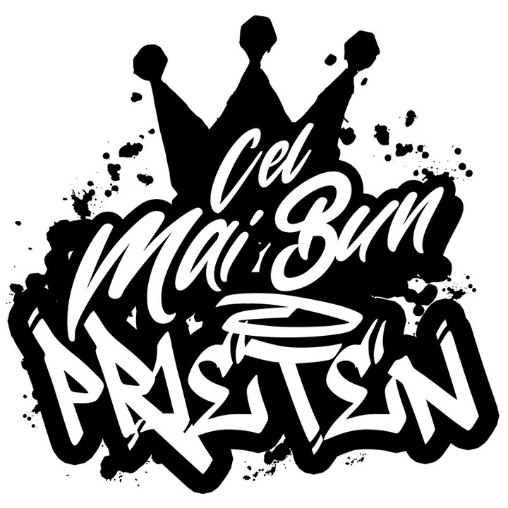 Sticker Pentru Cel Mai Bun prieten, Apreciere, Cadou, Rasplata, Multumire cu Margini Albe, PVC Vinyl 90 cm