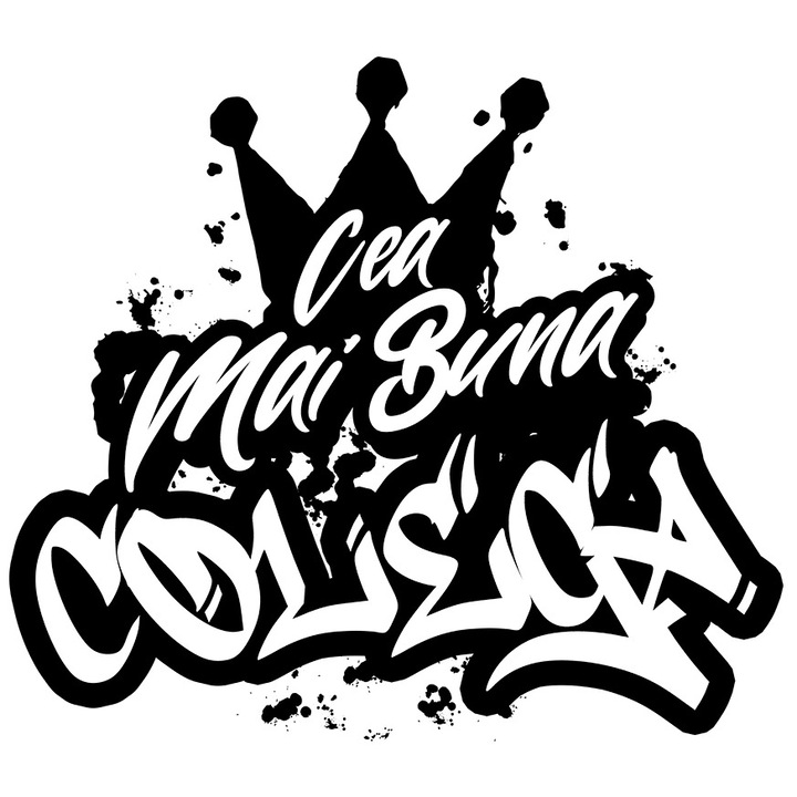 Sticker Pentru Cea Mai Buna Colega, Apreciere, Cadou, Rasplata, Multumire cu Margini Albe, PVC Vinyl 23 cm