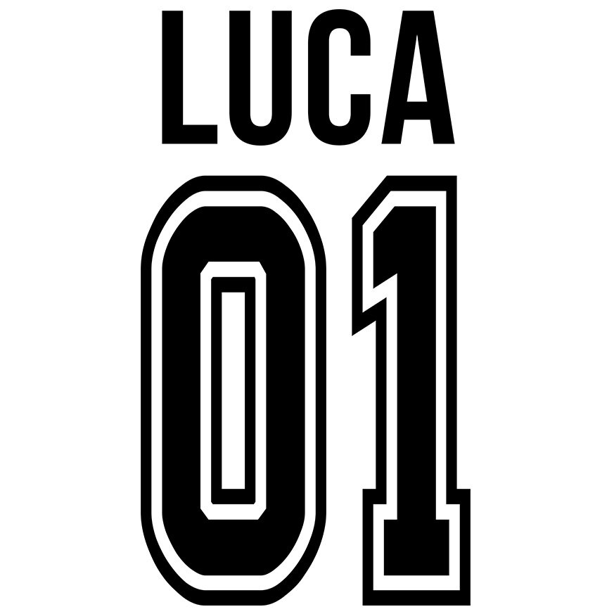 Matrica Luca szöveggel és 01-es számmal, A legjobb, elismerés
