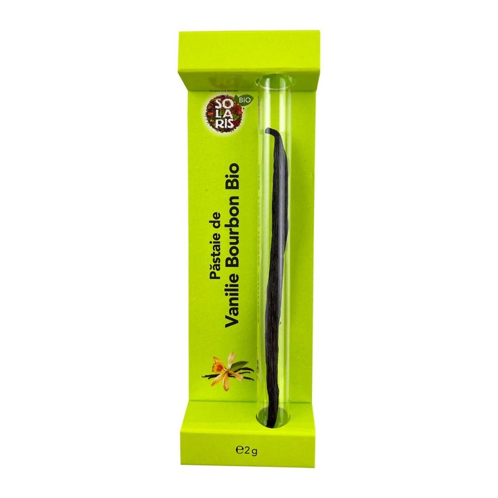 Pastaie de vanilie Bourbon ECO 2g Solaris Bio