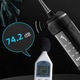 Irigator bucal tip dus bucal, Bolongking, 6 Moduri operare, 4 Varfuri interschimbabile, 1800 pulsatii/m, 40-140PSI, 2000mAh,180ML, Alb