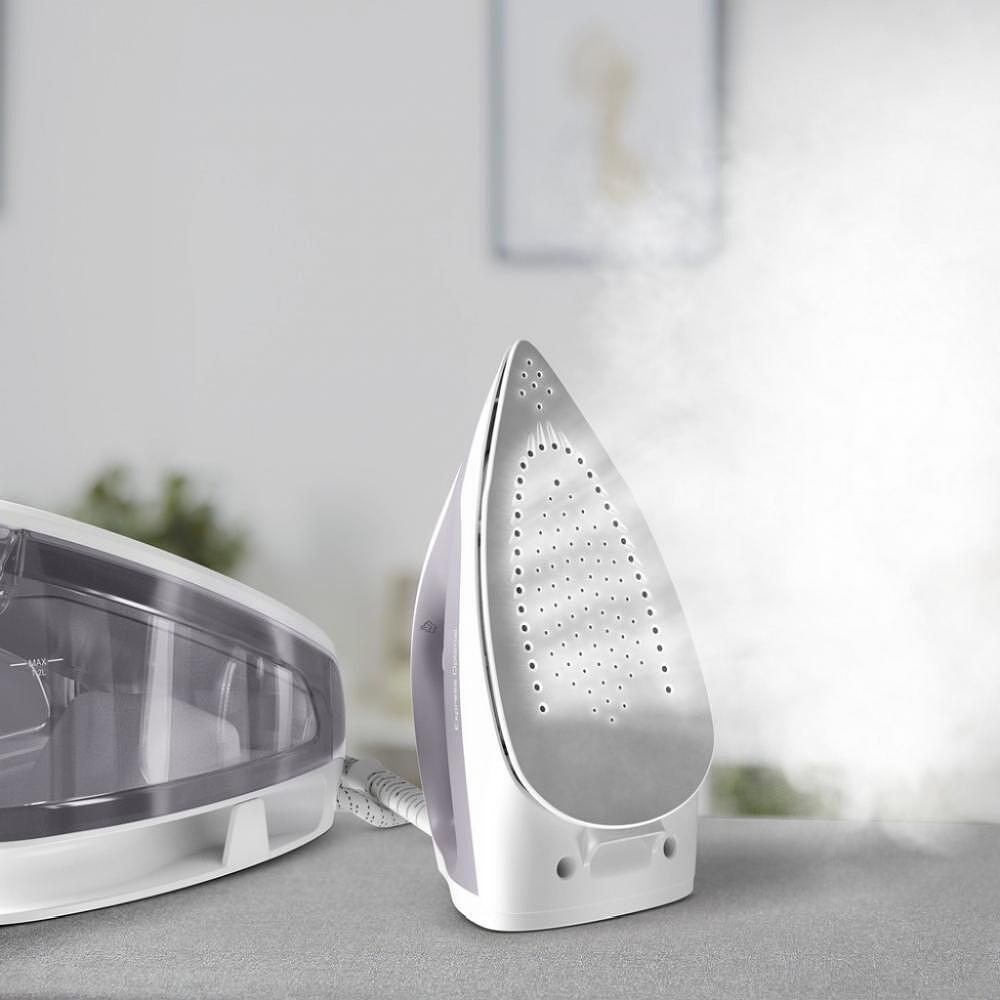 Aparat de calcat cu abur, Tefal, SV4111E0, 2200 W, 5,2 bar, Alb