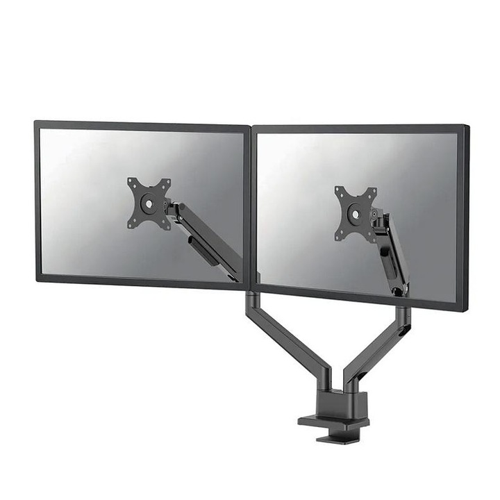 Стйка за монитор Newstar, Neomounts, 17"-32", Двоен дисплей, Черен