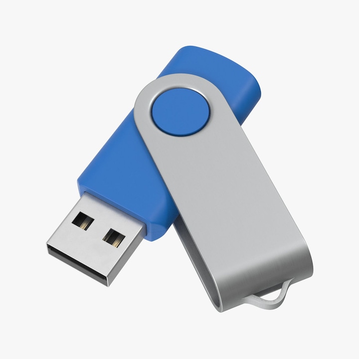 Memorie USB 16GB Estelle, USB 3.0, albastru, 56x18x10mm