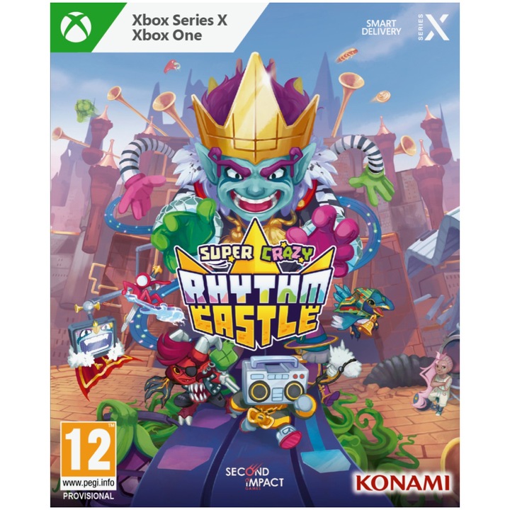 Игра KONAMI Super Crazy Rhythm Castle, за Xbox Series X