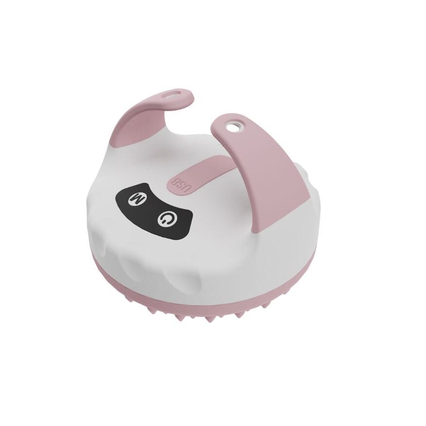 Aparat pentru masaj cu vibratii Beautifly, B-Body, elimina celulita, reda fermitate pielii, terapie cu lumina rosie/verde/albastru, imbunatateste absorbtia cremelor, stimuleaza productia de colagen, relaxeaza muschii, alb/roz