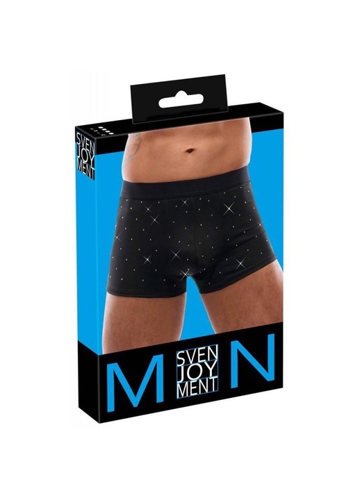 Férfi fehérnemű, Svenjoyment, poliészter/spandex, fekete, Fekete