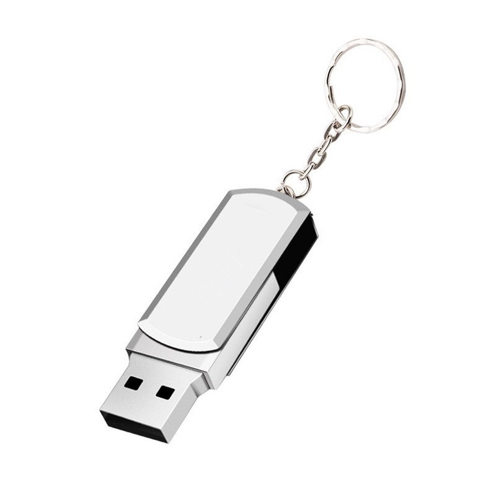 USB стик 3.0, Redkid, Flash Drive, За WINDOWS, 256GB, 3.0, Модерен и ергономичен дизайн, Матово сребристо
