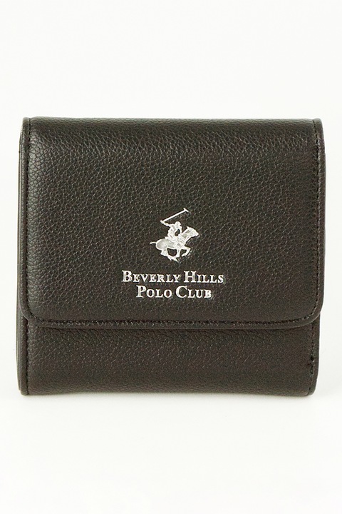 Beverly Hills Polo Club, Portofel pliabil de piele ecologica, Negru