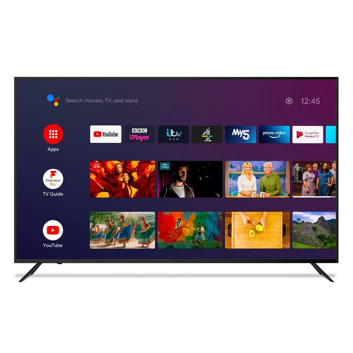 Televizor iLike Smart TV LED, Android, HD, sunet Dolby, diagonala 80cm, rezolutie 1280x720