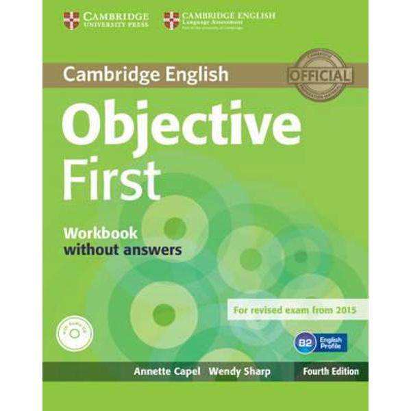 Objective First Workbook Without Answers with Audio CD