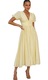 Rochie dama, Poliester, Galben, S INTL