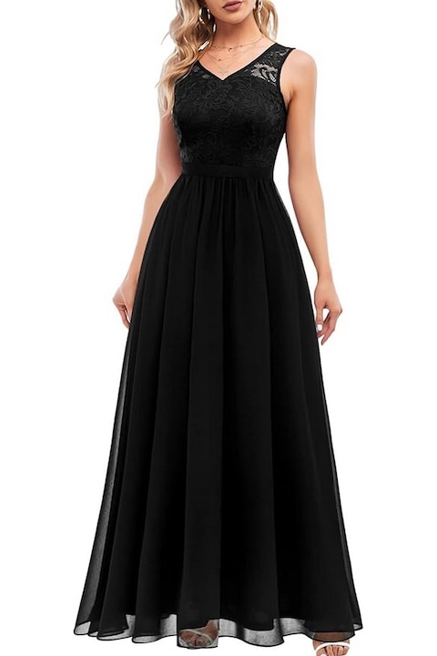 Rochie de seara neagra, DRESSTELLS