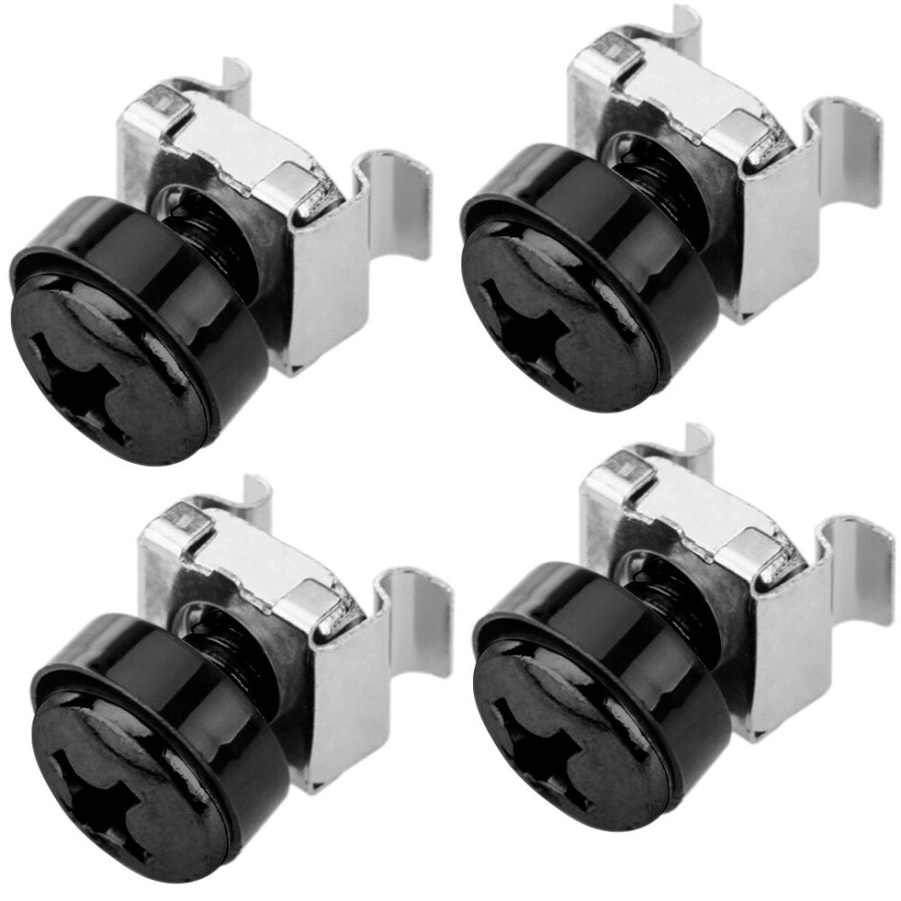 Set Kit 50 suruburi, 50 piulite si 50 saibe pentru montare in rack ...