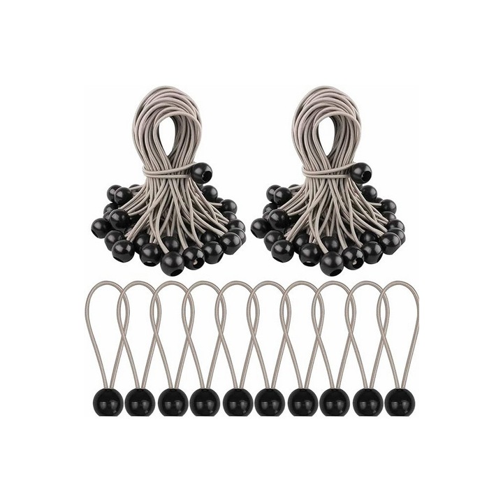 Feszítőgumik labdasátorhoz, 50db/szett, PUERHUACI