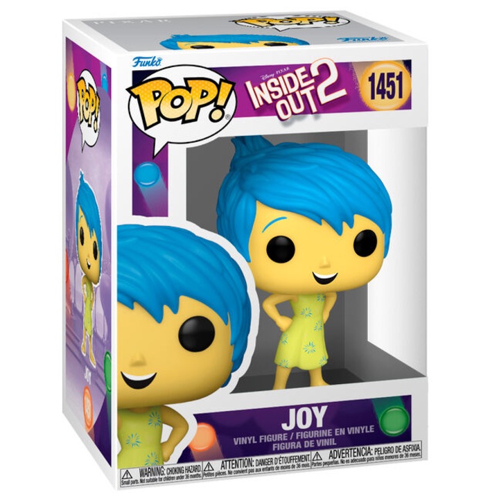 Figurina POP, Inside Out 2, Joy, 9 cm