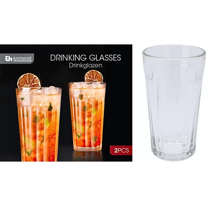 2 db koktélos pohár készlet 350 ml