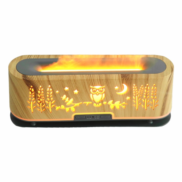 Ароматерапевтичен овлажнител, Naimeed D6053, кафяв, 145x125x145 mm