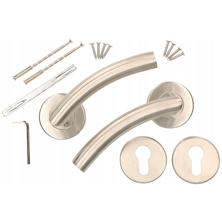 Clanta, Kotarbau, Inox, 131 x 58 mm, Argintiu