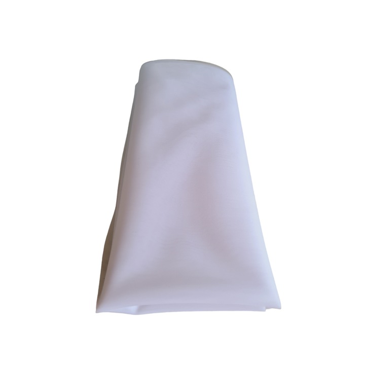 Tull alb, material moale, 10m cu latime de 3 m