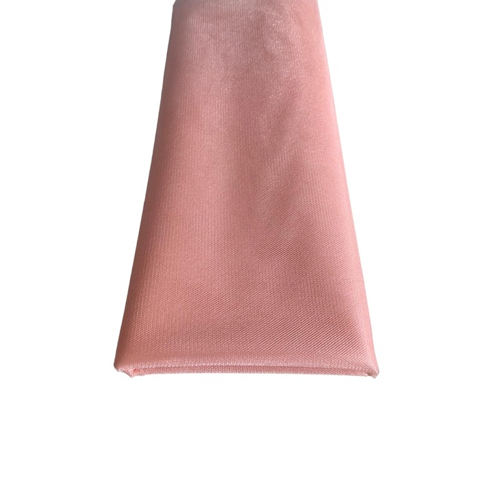 Tull roz piersca, material usor moale, 10m cu latime de 3 m