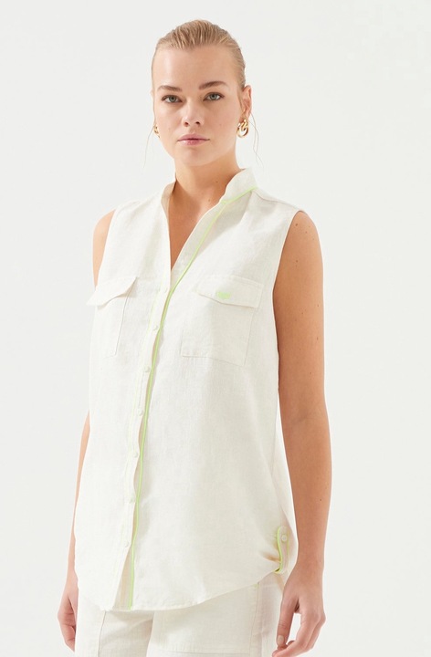 Noi ujjatlan ing, Just Like You, vaszon, kremszinu, Krémszín