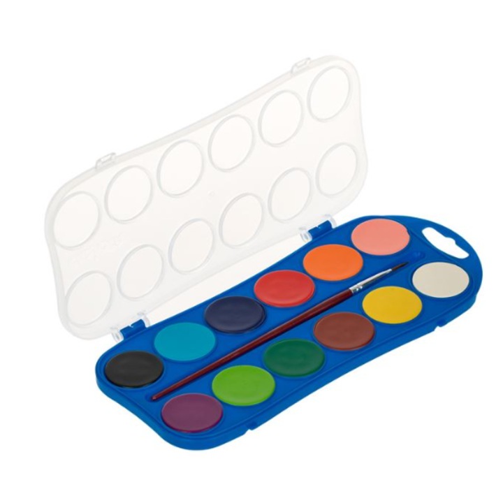 Акварели с четка Carioca - 13 бр