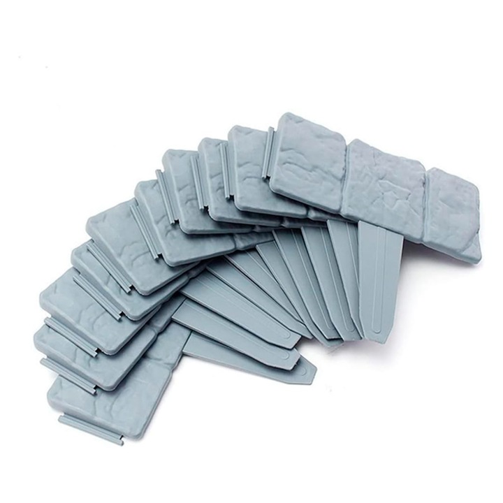 Bordura decorativa pentru gradina si plante ornamentale (10 bucati), Edges