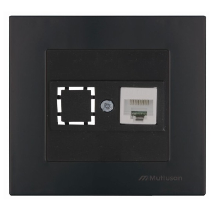 Priza UTP cat6 Rita Mutlusan Neagra