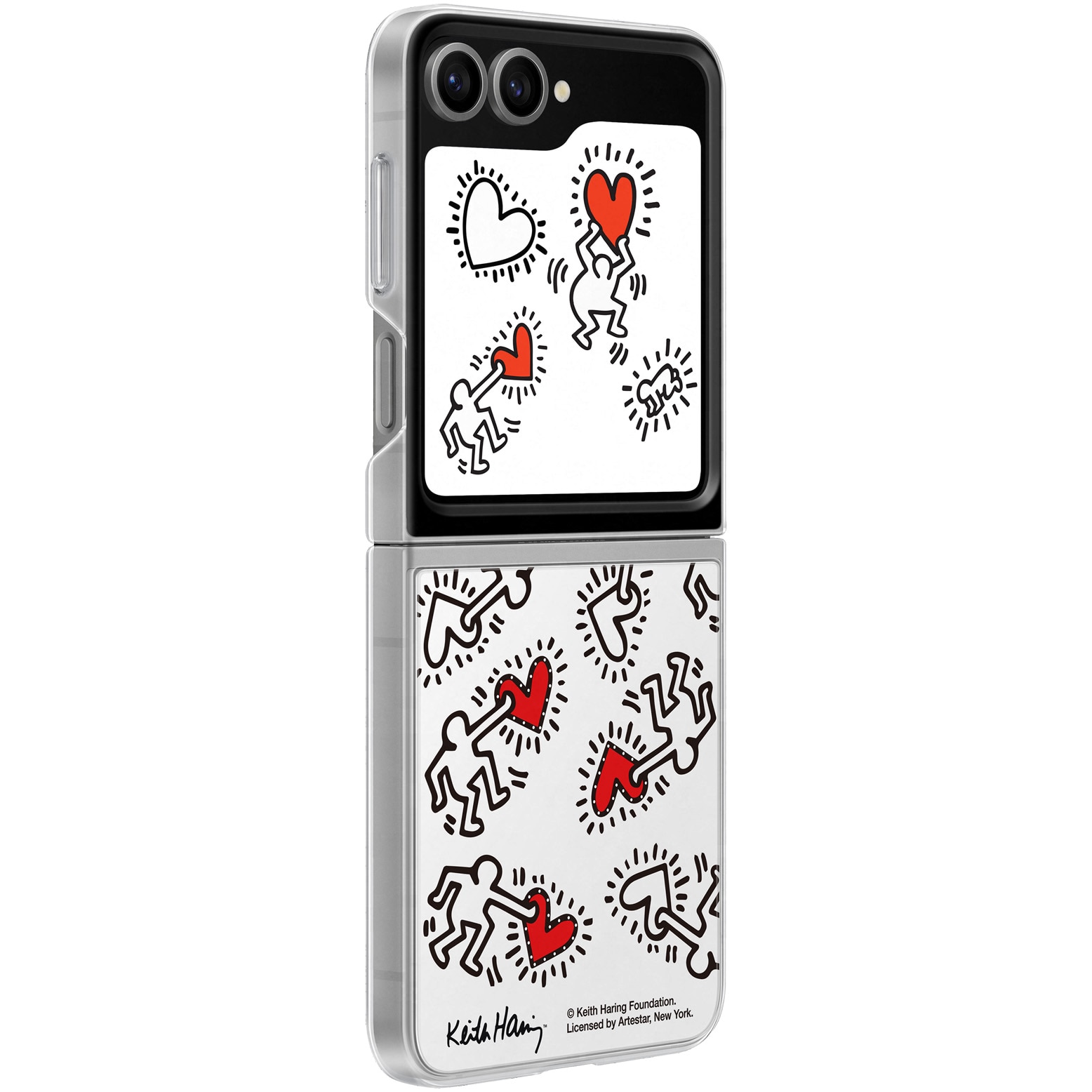 Husa de protectie Samsung Flipsuit Case pentru Galaxy Flip6/Flip7 FE, White