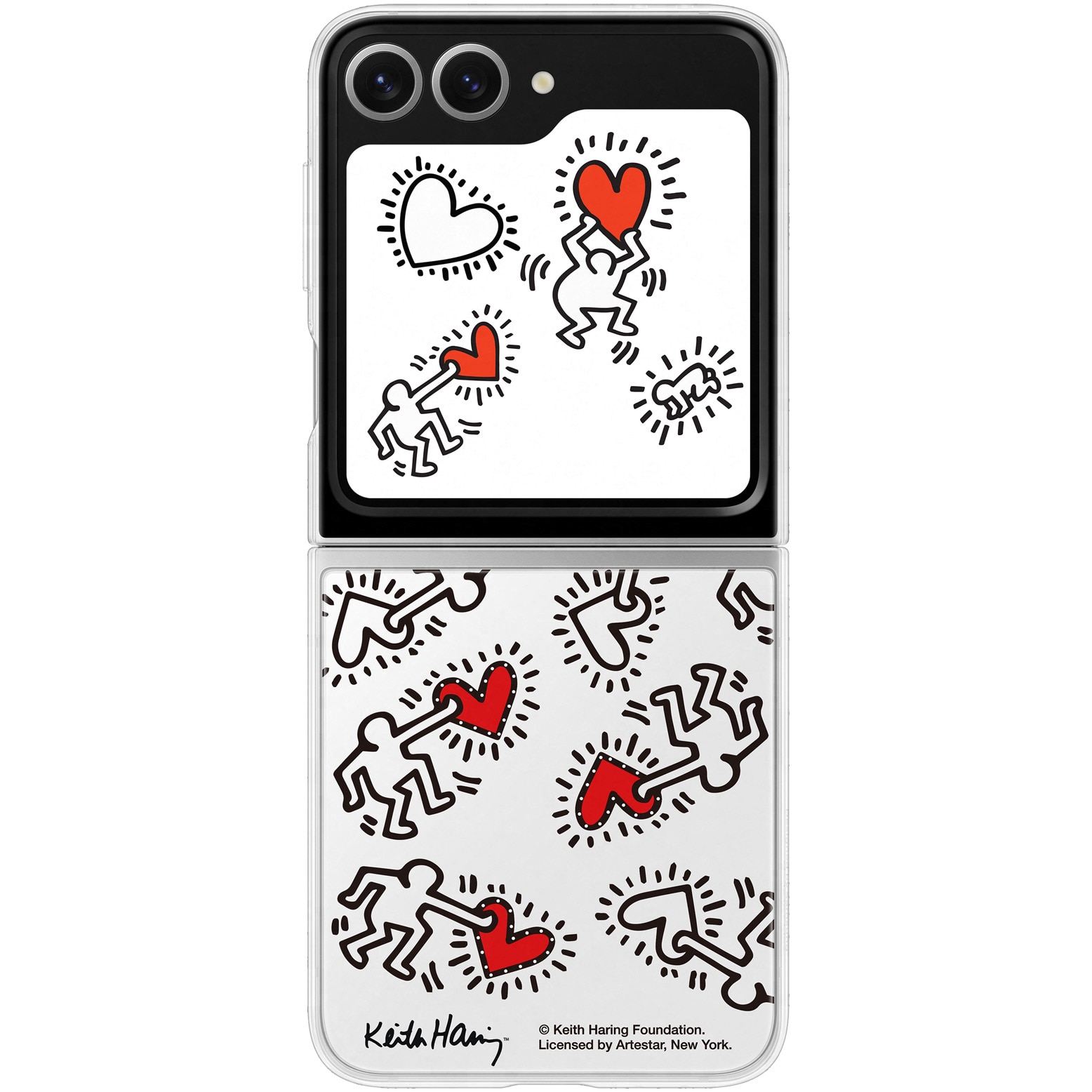 Husa de protectie Samsung Flipsuit Case pentru Galaxy Flip6/Flip7 FE, White