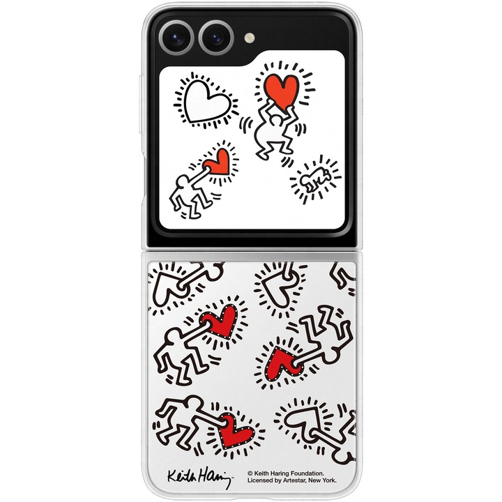 Калъф Samsung Flipsuit за Galaxy Flip6, бял