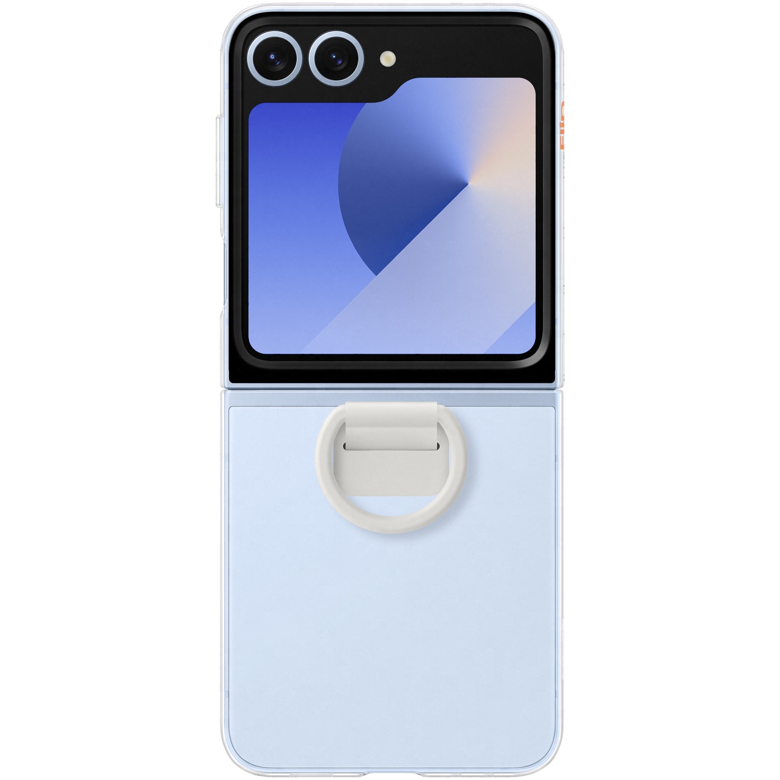 Husa de protectie Samsung Clear Case pentru Galaxy Flip6/Flip7 FE, Transparent