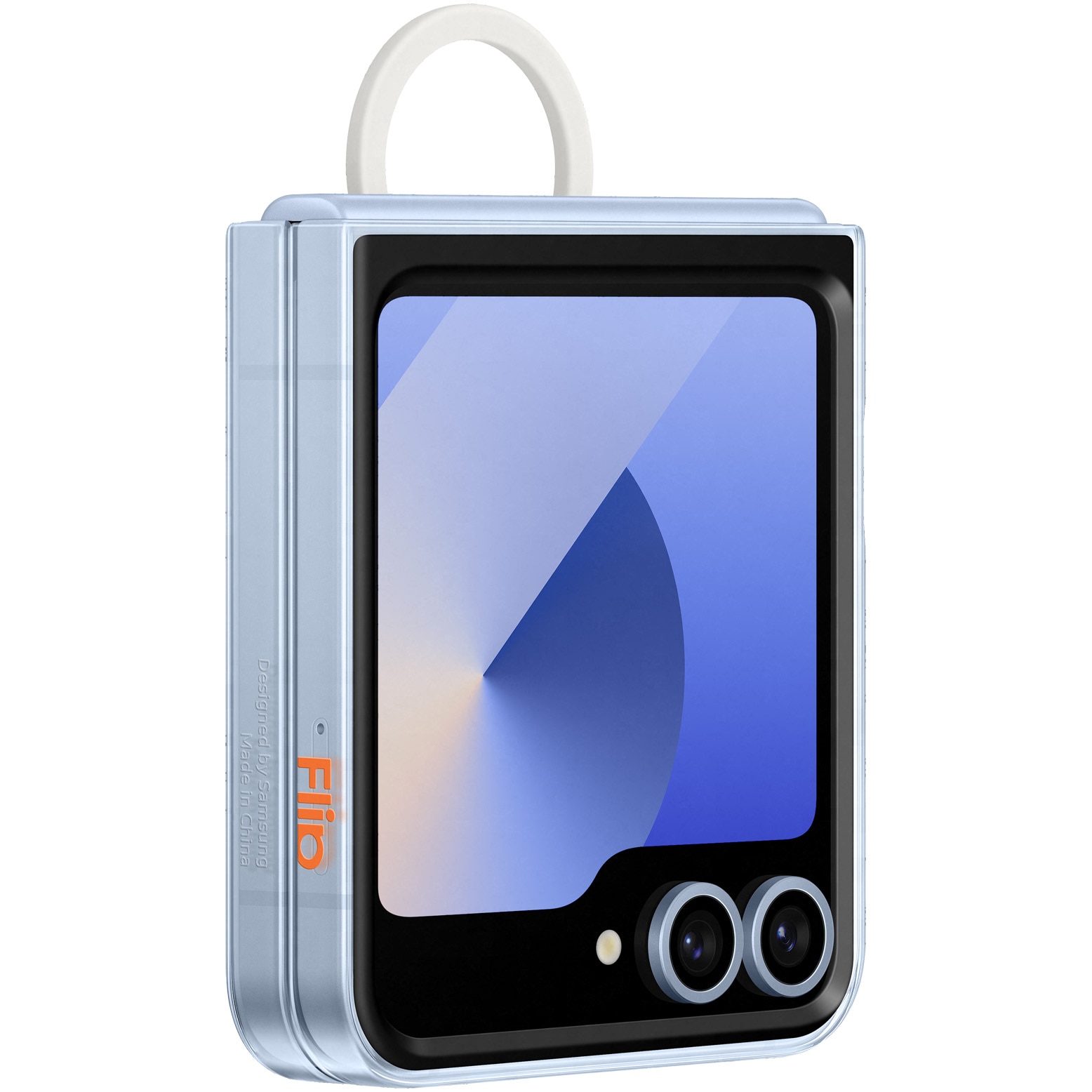 Husa de protectie Samsung Clear Case pentru Galaxy Flip6/Flip7 FE, Transparent